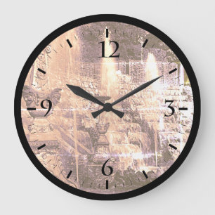 Vintag France Versailles palace Salle de Bal Larg Große Wanduhr