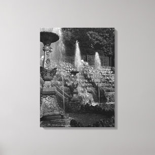 Vintag France Versailles palace Salle de Bal Leinwanddruck