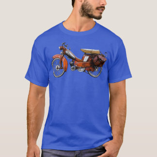 Vintag französisch Motobecane Moped T-Shirt