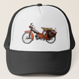 Vintag französisch Motobecane Moped Truckerkappe
