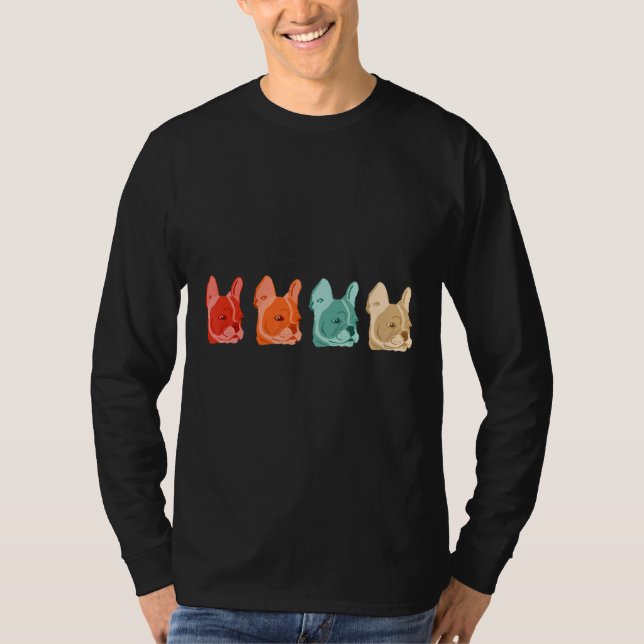 Vintag Französisch T-Shirt (Vorderseite)