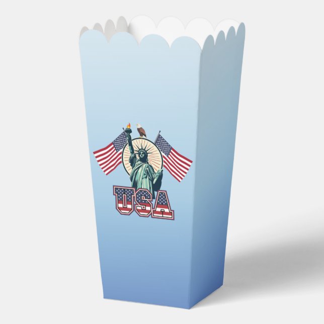 Vintag, Freiheitsstatue Geschenkschachtel (Vorderseite)