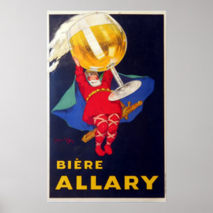 Vintag French Biere Allary von Jean D'Ylen Poster