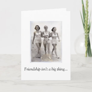 Vintag - Freundschaft ist eine Million Dinge, Karte