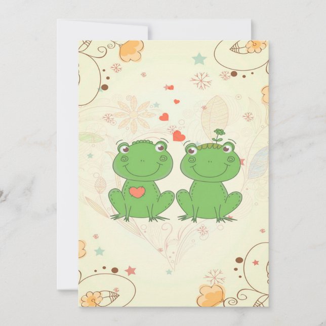 Vintag Frog Funny Wild Animal Lover (Vorderseite)