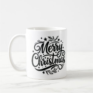 Vintag frohe Weihnachten - Festlich und elegant Kaffeetasse