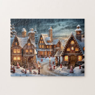 Vintag frohe Weihnachten Puzzle
