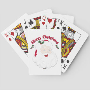 Vintag frohe Weihnachten Spielkarten