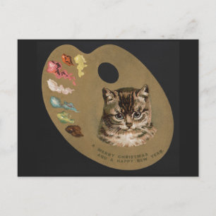 Vintag frohe Weihnachten und glückliche Neujahrska