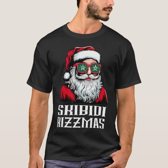 Vintag frohe Weihnachten Weihnachten Weihnachtskla T-Shirt (Vorderseite)