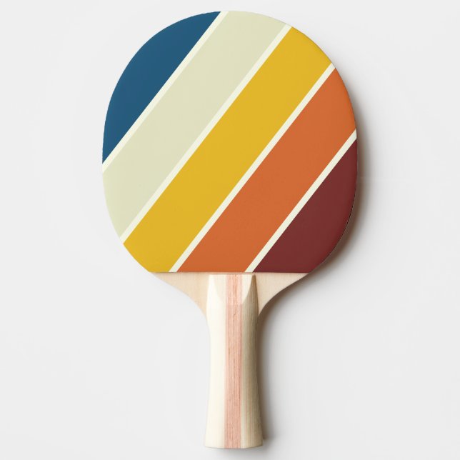 Vintag fünf fett gestrichen tischtennis schläger (Vorderseite)