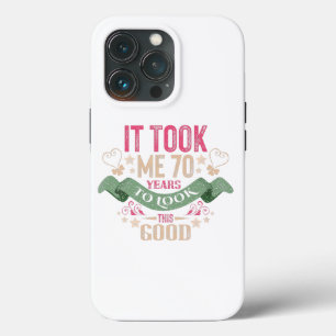 Vintag Funny 70 Jahre alt Sprichwort Zitat Case-Mate iPhone Hülle