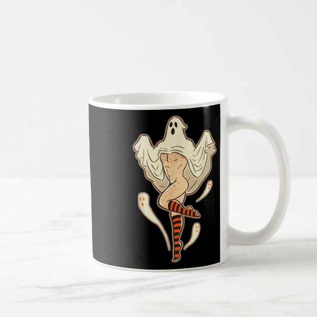 Vintag Funny Gay Halloween Kaffeetasse (Rechts)