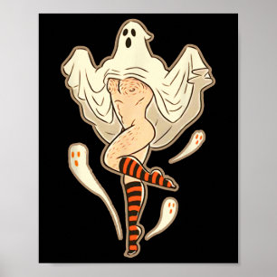 Vintag Funny Gay Halloween Poster