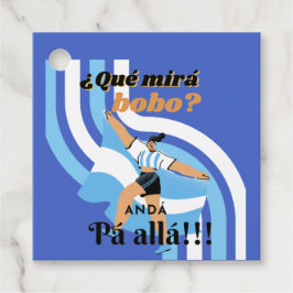 Vintag Funny Messi Argentina Que Mira Bobo Geschenkanhänger