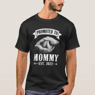 Vintag für Mommy 2023 für New Mommy zuerst T-Shirt