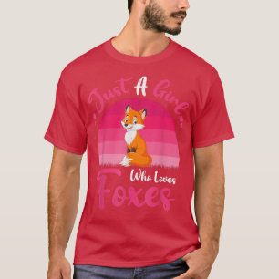 Vintag für tierische Lover, nur ein Mädchen, das F T-Shirt
