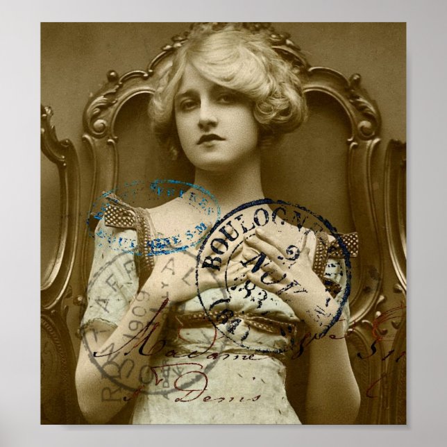 Vintag Gal Poster (Vorne)