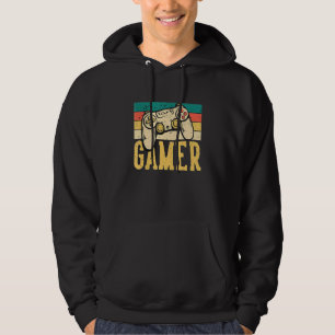 Vintag Gamer Controller PC Grafik-T-Shirts für Män Hoodie