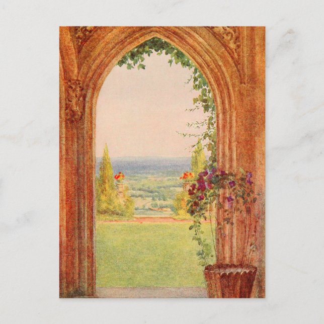 Vintag Garden Art - Allingham, Helen Postkarte (Vorderseite)