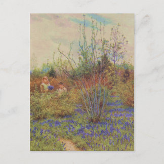 Vintag Garden Art - Allingham, Helen Postkarte