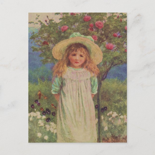 Vintag Garden Art - Allingham, Helen Postkarte (Vorderseite)