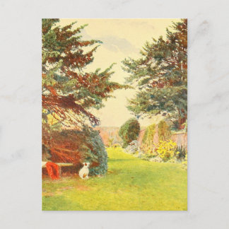 Vintag Garden Art - Elgood, George S. Postkarte