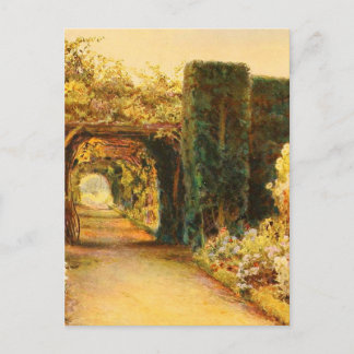 Vintag Garden Art - Elgood, George S. Postkarte