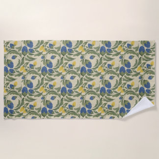 Vintag Garden Beach Throw Strandtuch
