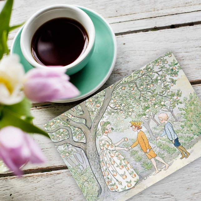 Vintag Garden Children Little Lasse Elsa Beskow (Von Creator hochgeladen)