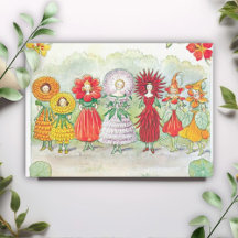 Vintag Garden Fairy Little Lasse Elsa Beskow