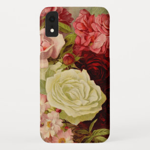 Vintag Garden Rose Blume, Liebe und Romantik Case-Mate iPhone Hülle