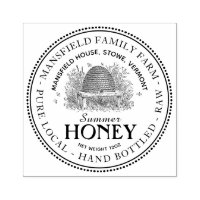 Vintag Garden Skep Hive Summer Honey Briefmarke