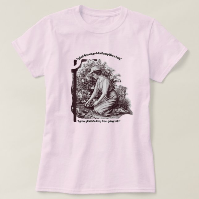 Vintag Gardener T - Shirt Design (Design vorne)