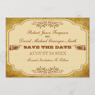 Vintag Gay Save the Date