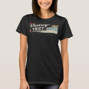 Vintag Geboren 1927 95. Geburtstag 95 Jahre alt 1 T-Shirt