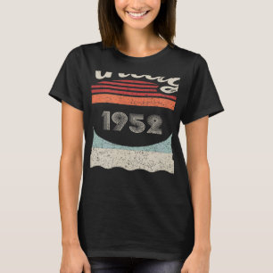 Vintag Geboren 1952 70. Geburtstag 70 Jahre alt T-Shirt