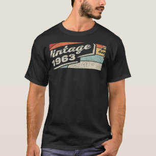 Vintag Geboren 1963 59. Geburtstag 59 Jahre alt 3 T-Shirt