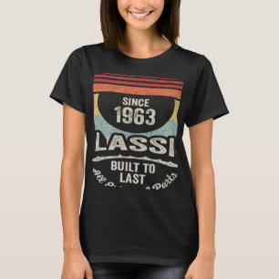 Vintag Geboren 1963 59. Geburtstag 59 Jahre alt T-Shirt