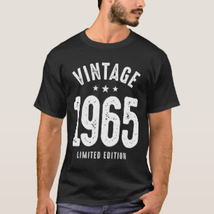 Vintag Geboren 1965 - 57. Geburtstag Retro Classic T-Shirt