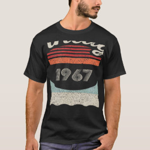 Vintag Geboren 1967 55. Geburtstag 55 Jahre alt T-Shirt