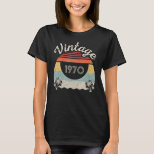 Vintag Geboren 1970 52. Geburtstag 52 Jahre alt T-Shirt