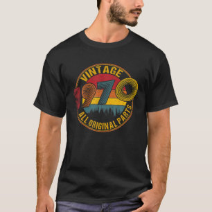 Vintag Geboren 1970 Geburtstagsfeier Idea Ret T-Shirt
