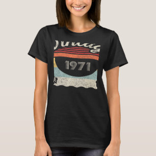 Vintag Geboren 1971 51. Geburtstag 51 Jahre alt 1 T-Shirt