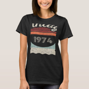 Vintag Geboren 1974 48. Geburtstag 48 Jahre alt T-Shirt