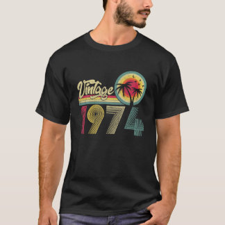 Vintag Geboren 1974 50. Geburtstagsgeschenke 50 Ja T-Shirt