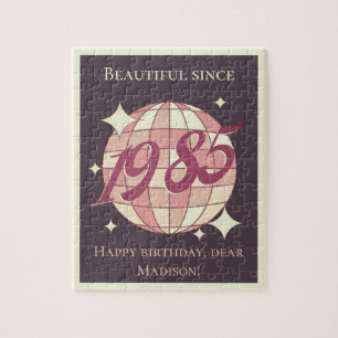 Vintag geboren 1985 40. 39. Geburtstag Puzzle