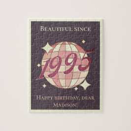 Vintag geboren 1995 30. 29. Geburtstag Puzzle