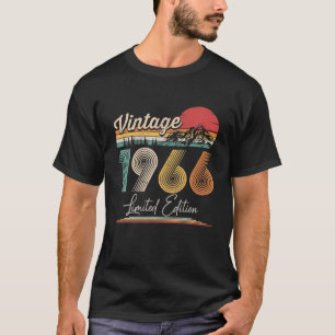 Vintag Geboren im Jahr 1966 Geburtstagsfeier Party T-Shirt