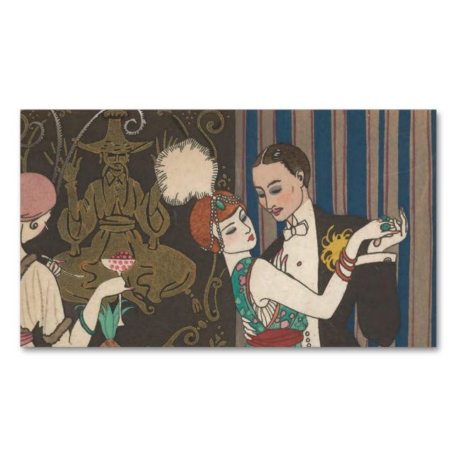 Vintag gefunden - Visitenkarte Magnetische Visitenkarte (Vorderseite)